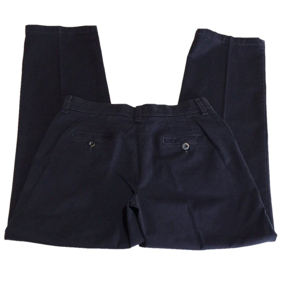 LEE—RELAXED STRAIGHT LEGS—“AT THE WAIST”—Women’s Navy Blue Pants—10Med - Picture 11 of 15